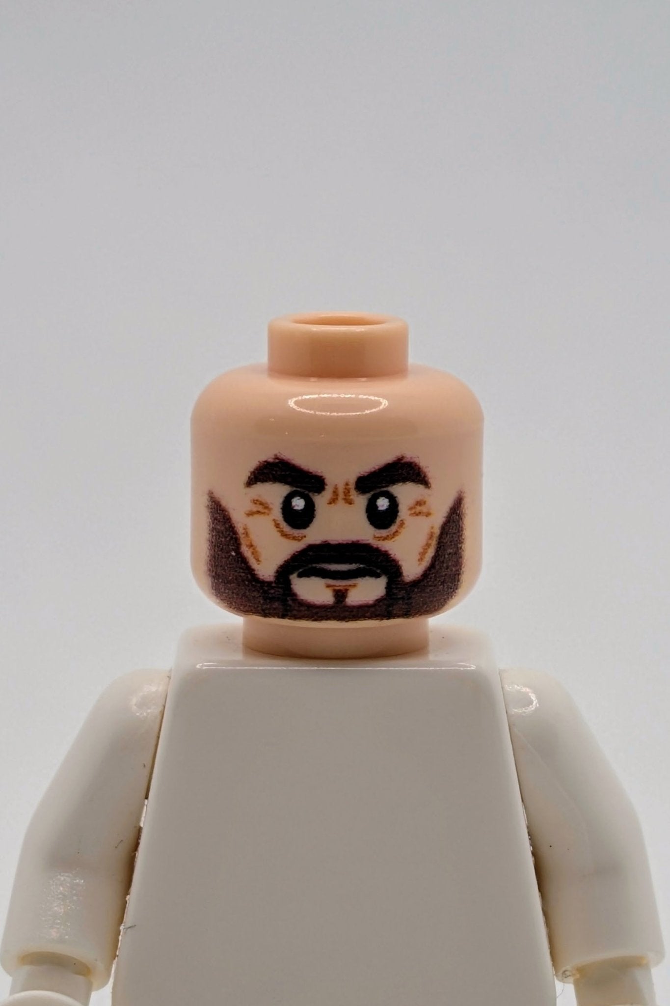 Dwarf - Battle - Ready Head - RPGminifigs