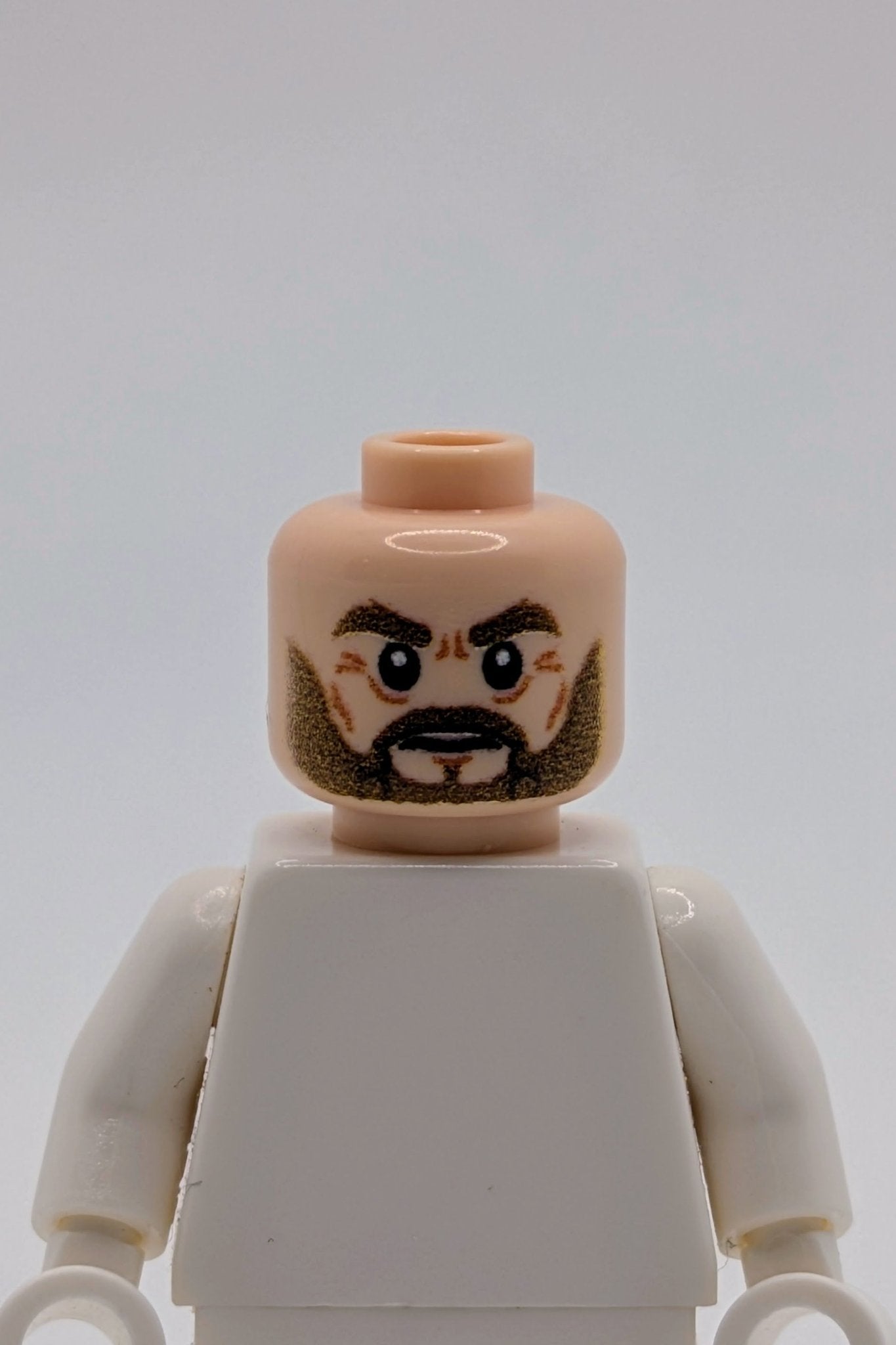 Dwarf - Battle - Ready Head - RPGminifigs