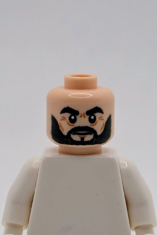 Dwarf - Battle - Ready Head - RPGminifigs