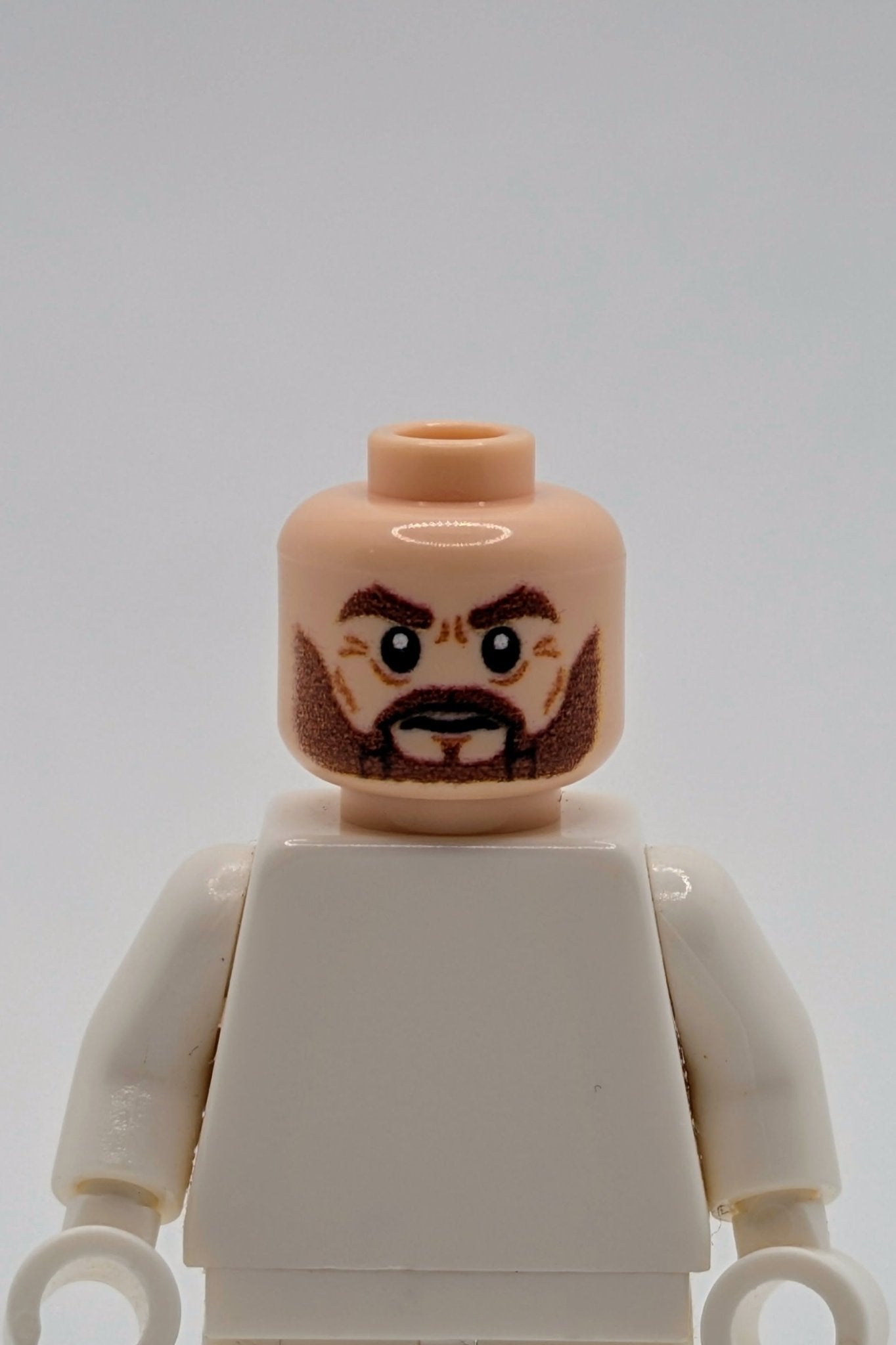 Dwarf - Battle - Ready Head - RPGminifigs