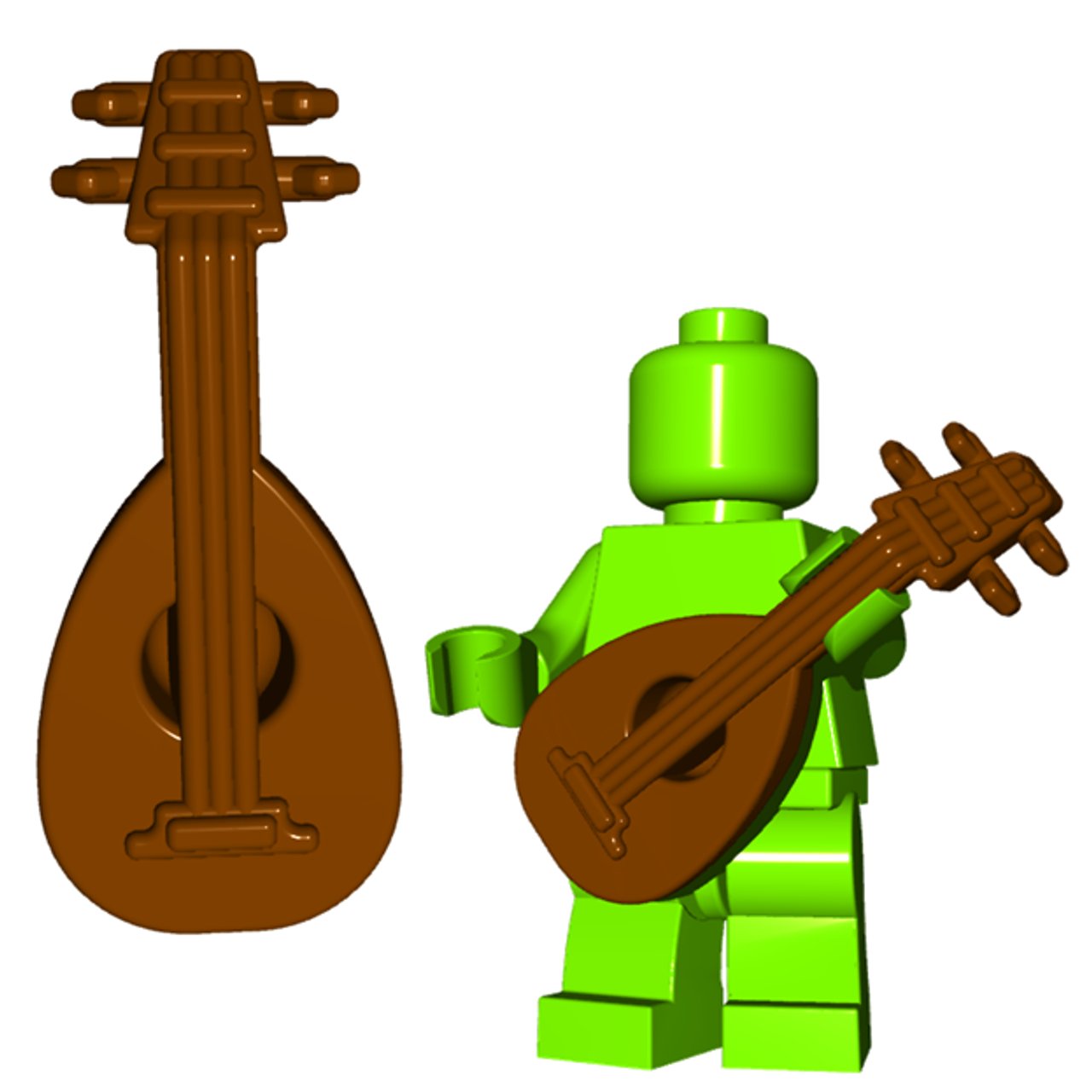 Lute by Brick Warriors - RPGminifigs